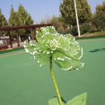 thumbnail image 1 of 1 pieza de 60 cm de flor grande, flor de peonía, camino de boda, diseño de evento al aire libre, escaparate, accesorios de tiro, pétalos de malla de lámina dorada, 1 of 2