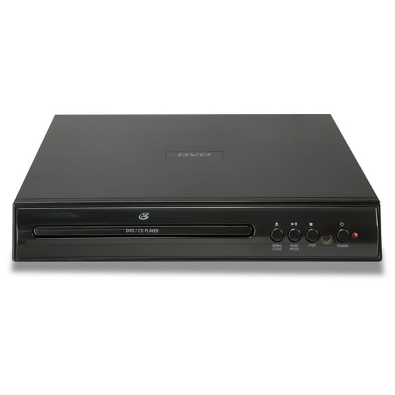 GPX D200B Black Progressive Scan DVD Player with Remote Control