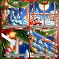 thumbnail image 4 of Gingerbread Man Christmas Banner Penguin Character Winter Backdrop Colorful Ornaments Snowy Scene Holiday Background for Christmas Party Home Decoration Xmas Celebration, 4 of 9