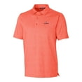 thumbnail image 2 of Men's Cutter & Buck Heather Orange Illinois Fighting Illini Forge Stretch Polo, 2 of 3
