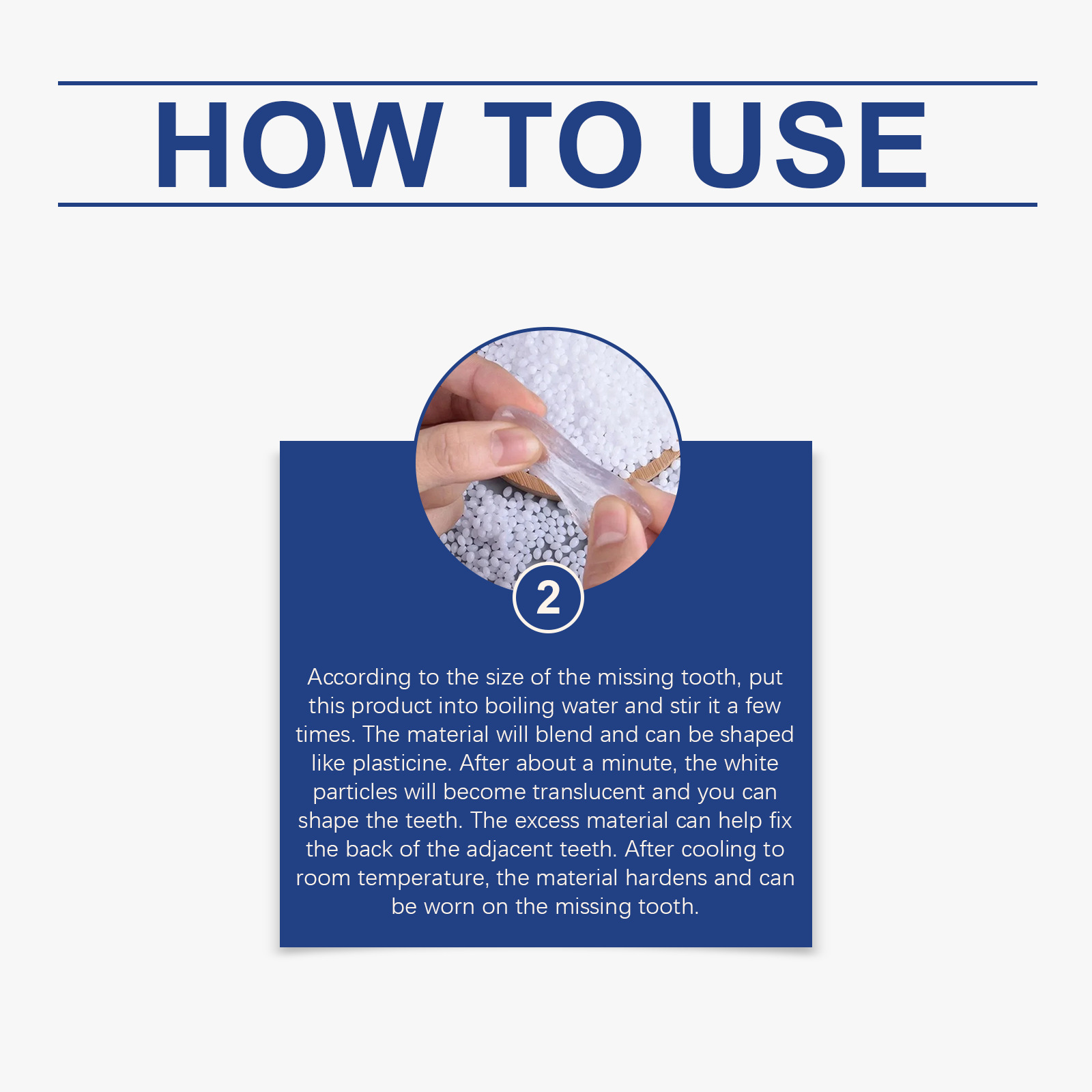 Can Shape Solid Dental Glue To Modify Teeth Temporary Hole Filling Glue Denture Glue,30g