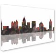 thumbnail image 2 of Marlene Watson "Atlanta Georgia Skyline" Canvas Art, 2 of 3
