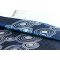 thumbnail image 4 of Marigold Bedding Decorative Top Sheet Curlicue Navy/Grey Full XL 90x115, 4 of 4