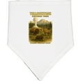 thumbnail image 2 of Inktastic Yellowstone National Park Wildlife Vintage Poster Baby Bandana Bib, 2 of 4