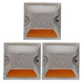 thumbnail image 1 of SHISUYAN 3pcs Road Marker Pavement Marker Road Reflector Roadside Marker Emergency Reflector, 1 of 9