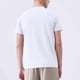 thumbnail image 5 of Ceisia Men's Loose Fit Short Sleeve Crew Neck Tee Gradient Stripe Print Ice-Silk Mesh Casual Sports Top White XXL Gifts, 5 of 6