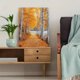 thumbnail image 5 of Qisvanset 12x16 Inch Golden Leaf Birch Forest Canvas Wall Art, Autumn Path Nature Rustic Minimalist Decor, 5 of 8