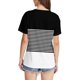 thumbnail image 5 of Camisetas de Manga Corta para Mujeres Moda Impresa Cuello Redondo Camiseta, Lentejuelas Detalle para Primavera Verano Casual Y Fiesta, 5 of 9