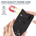thumbnail image 5 of Magnetic Case for iPhone 14, Support Car Mount, Compatible with Magsafe, with Built-in Invisible Kickstand, Slim Hybrid Shockproof Protective Phone Cover for iPhone 14, Black, 5 of 8