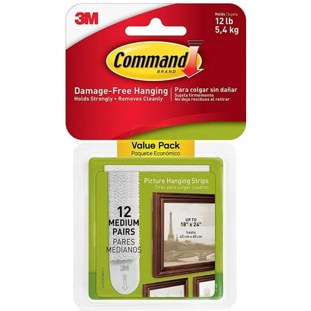 

Command Picture Hanging Strips Value Pack Medium 48-Pairs 17204-12ES