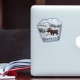 thumbnail image 5 of Die Cut Sticker Colorado, Moose, Winter Scene, Contour Vinyl Sticker 3 to 6 inches, (Waterproof Decal for Cars, Water Bottles, Laptops, Coolers), Large, 5 of 5