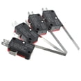 thumbnail image 2 of 4 PCS  es Waterproof Momentary Push Button  2 Long Hinge Lever Micro es, 2 of 6