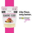 thumbnail image 3 of Wholesome Yum Premium Fine Ground Blanched Almond Flour, 16 oz - Gluten Free, Non GMO, Keto Friendly, 3 of 6