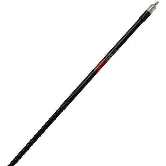 K40 Antennas&Accessories SF-200K 2' Superflex 500 Watt Tunable Fiberglass CB Whip Antenna, Black