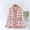 Pink, variant on Plush Bed Jackets for Women Fuzzy Fleece Pajama Tops Button Up Sleepwear Long Sleeve Winter Coats with Pockets