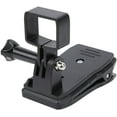 thumbnail image 2 of Support de Montage à Base Fixe avec Pince Rotative pour Sac à Dos, Extension, Compatible avec DJI OSMO Pocket 1/2 Camera, 2 of 8