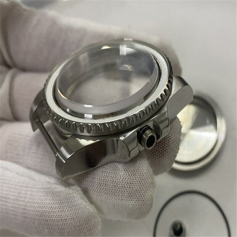 サムライ-ステンレス鋼の時計ケース、seikoベゼルインサート