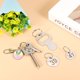 thumbnail image 4 of Uxcell 3Pcs Llavero de Token de Carrito de Compras 2.4" Removedor Plateado, 4 of 6