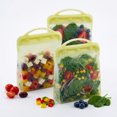 thumbnail image 2 of ITPCINC Sandwich Bags, Reusable Silicone Food Storage Bags 4 Pack, Ziplock Sandwich Storage Bags for Food, Cook, Store, Freeze, Microwave, Plastic and BPA Free, 2 of 5