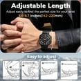 thumbnail image 4 of AIYOCK Waterproof Silicone Watch Band Compatible with Samsung Galaxy Watch Ultra 47mm for Men Women, 4 of 8