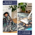 thumbnail image 3 of ChakmeOne 5x7 Area Rugs for Living Room,Black Animal Print Machine Washable Rugs,Non-Slip Stain Resistant,Low Pile Forest Carpets for Bedroom,Dining Room,Farmhouse,Office,Kitchen, 3 of 11