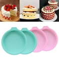 thumbnail image 3 of CAROOTU Round Cake Pans Silicone Baking Molds Non-Stick Quick Release Bakeware Pan For Kitchen, 3 of 6