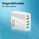 thumbnail image 2 of Accesorios de carga rápida de 5 puertos Adaptador de cargador de teléfono de 65 W para Xiaomi iPhone 14, 2 of 5