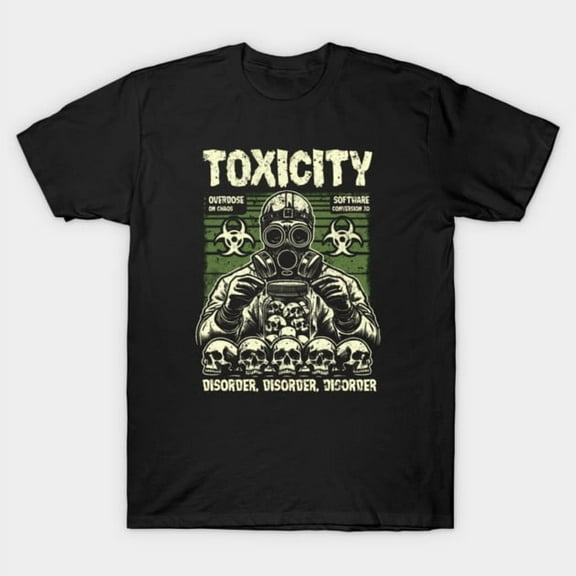 TOXICITY Funny System Of A Down Nu Metal Band Retro 2000s Music Album - Viral Tee G5184 T-Shirt, for men and women, Up to Size 5XL