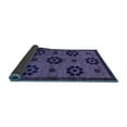 thumbnail image 2 of Ahgly Company Indoor Rectangle Abstract Blue Modern Area Rugs, 4' x 6', 2 of 4