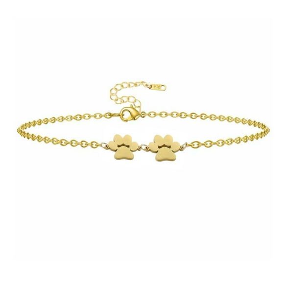 Fureverly Double Paw Print Bracelet