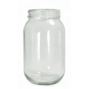 Qorpak Jar,240 mL,89 mm H,Clear,PK24 GLA-00861