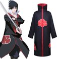 thumbnail image 3 of Conjunto de 8 piezas de bata larga unisex, capa de anime japonés, disfraz de Halloween, uniforme, diadema, accesorios completos, 3 of 5