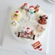 thumbnail image 4 of Decoración navideña para tarta, decoración para árbol de Navidad, alce, decoración para tarta, decoración para fiesta de Navidad, 4 of 5