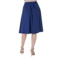 thumbnail image 4 of Womens Pleated Knee Length Skirt, 4 of 7
