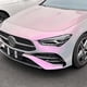 thumbnail image 2 of Car Front Fog Lights Trim for Mercedes Benz CLA Class Silver, 2 of 5