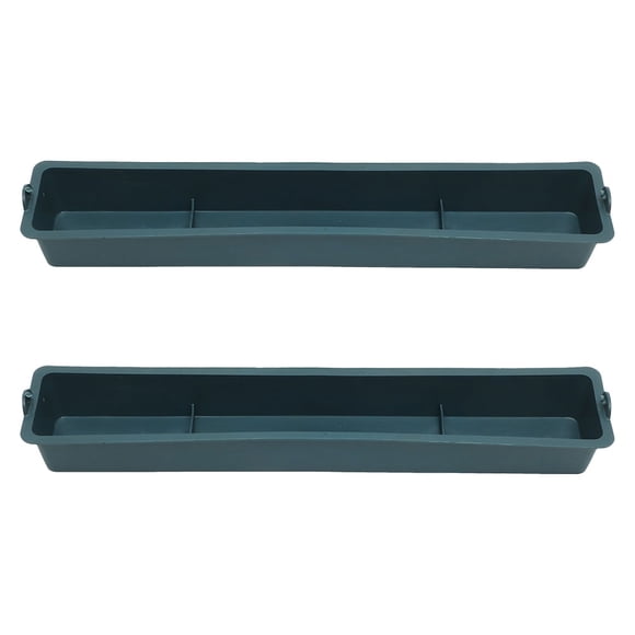 COSMOBETTY 2Ud Comedero Para Pollos Y De Plástico Duradero Color Azul Oscuro