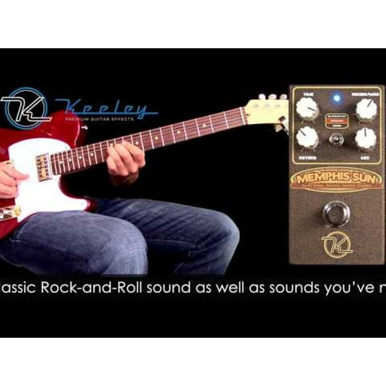 Keeley KSUN Memphis Sun Lo-Fi Delay Reverb Effects Pedal - Walmart.com