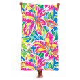 thumbnail image 2 of Camisones sin mangas con estampado de verano para mujer, batas de baño, toallas de playa, batas de poliéster, 2 of 4