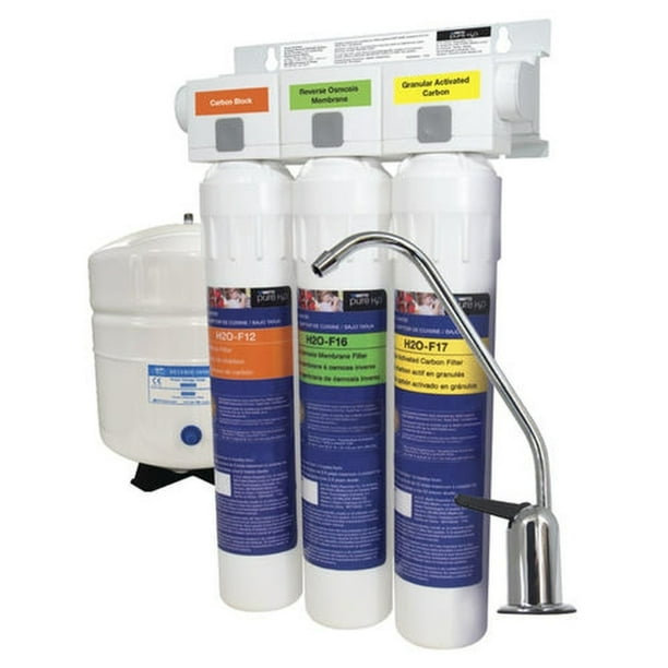 Watts Stage 3 Under Sink Reverse Osmosis Water Filter System For ezH2O
