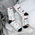 thumbnail image 5 of Balery Dachshund Dog Puppy Pattern Crew Socks Unisex– Soft & Breathable Socks for Men & Women, One-Size Fits Most (US 5-11), Comfortable & Durable for Daily Wear, 5 of 6