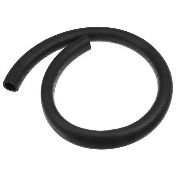 Car Flexible Straight Heater Hose Radiator Multi Purpose Hose Rubber Black 1m 3.28ft Length 25mm 0.98" Inner Diameter