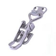 thumbnail image 3 of HEALEEP Loquet de Verrouillage pour Boîte Lot de 1 Acier Inoxydable Vis de Fixation Réglable Haute Résistance Argent 9.4*2.7cm, 3 of 8