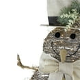 thumbnail image 3 of Northlight 48" LED Lighted Rattan Snowman Outdoor Christmas Decoration, 3 of 4