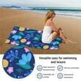 thumbnail image 5 of Shldybc Microfiber Beach Towel Super, Lightweight Special Pattern Bath Towel, Sandproof Beach Blanket, Multi-Purpose Towel for Travel Swimming Pool Camping 27.55X59.05In, Summer Savings Clearance, 5 of 8