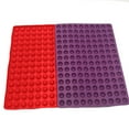 thumbnail image 5 of Silicone Mold 140-Cavity Mini Round Candy Biscuit Mould BBQ Baking Mat Pot Food Pad Bakeware, Red, 5 of 8