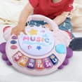 thumbnail image 4 of Tarmeek Baby Toys Hand Held Tambourine Drum for 6-9-12 Month Toddlers, Bell Jingles Percussion Educational Drum Instrument Infant Toys Christmas Birthday Presents for Boys Girls Age 1 2 3 Years Old, 4 of 6