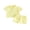 Yellow, variant on BemeyourBBs 2Pcs Toddler Baby Boy Summer Outfits Infant Baby Boys Summer Clothes Short Sleeve Lapel Collar Solid Color Jacquard Shirt Tops and Elastic Waist Shorts Set
