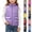 Purple, variant on Spazoro Girls Lightweight Puffer Vest with Patch Pockets, Stand Collar Full Zip Solid Color Sleeveless Warm Quilted Outerwear Gilet Purple Size 5-6