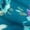 Teal Shadow Bouquets, variant on Catherines Women's Plus Size Jolie Braided Neckline Knit Top