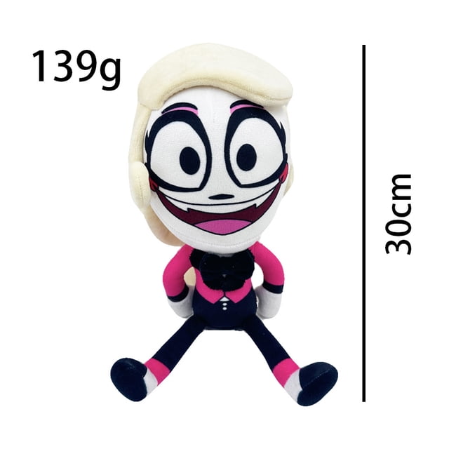 TV Hazbin Hotel (2024) Peluche de cosplay del pato Alastor rojo de terror